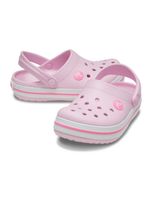 Zueco-Niños-Pequeños-Crocband-Clog-Rosa-Crocs