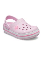 Zueco-Niños-Pequeños-Crocband-Clog-Rosa-Crocs
