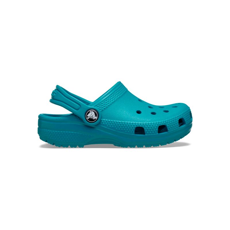 Zueco-Niños-Pequeños-Classic-Clog-Verde-Crocs