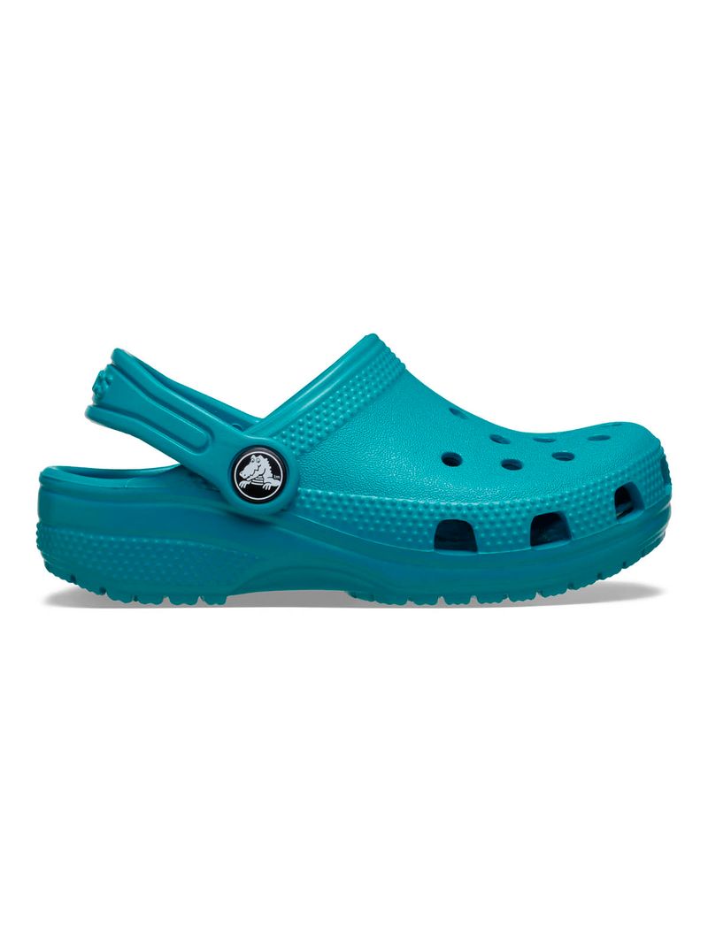 Zueco-Niños-Pequeños-Classic-Clog-Verde-Crocs
