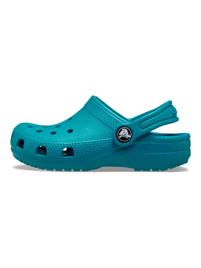 Zueco-Niños-Pequeños-Classic-Clog-Verde-Crocs
