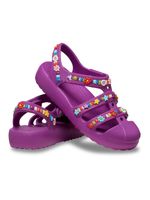 Sandalia-Niños-Grandes-Classic-Fisherman-Morado-Crocs