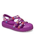 Sandalia-Niños-Grandes-Classic-Fisherman-Morado-Crocs