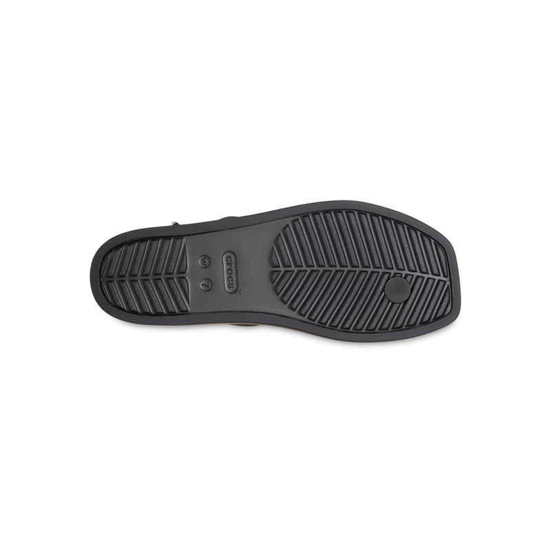 Sandalia Flip Mujer Miami Thong Flip Negro Crocs