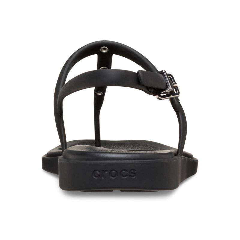 Sandalia Flip Mujer Miami Thong Flip Negro Crocs