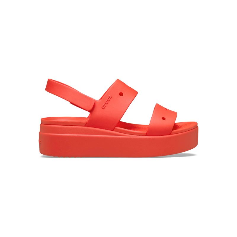 Sandalia Mujer Brooklyn 4U Rojo Crocs