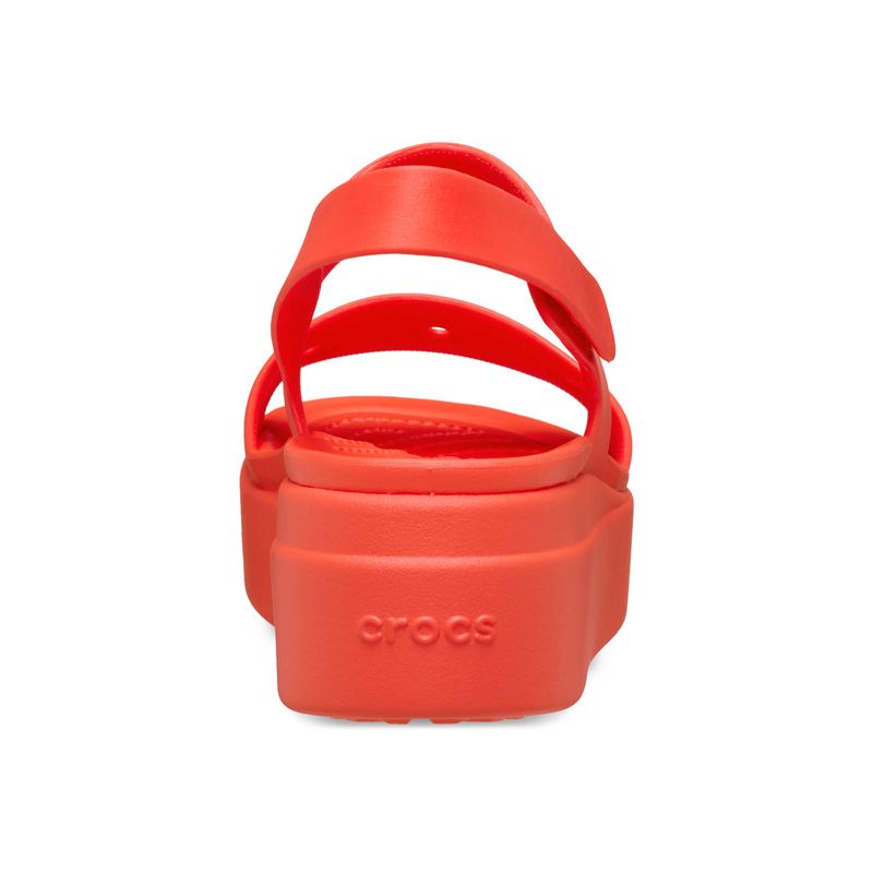 Sandalia Mujer Brooklyn 4U Rojo Crocs