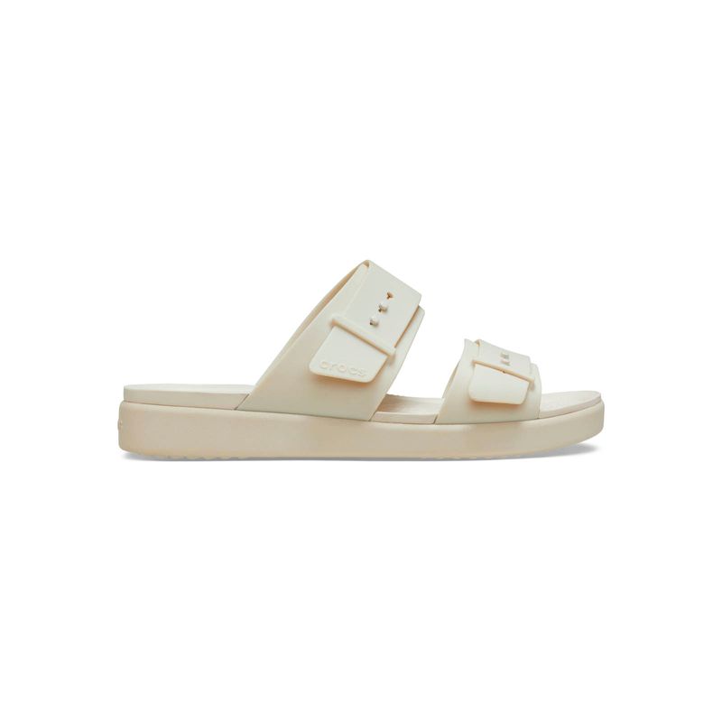 Sandalia Mujer Brooklyn Buckle Low Blanco Crocs
