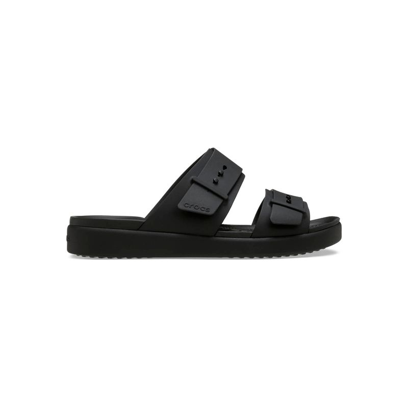 Sandalia Mujer Brooklyn Buckle Low Negro Crocs