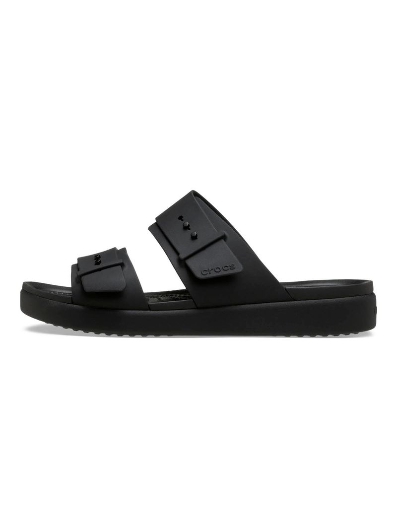 Sandalia-Mujer-Brooklyn-Buckle-Low-Negro-Crocs