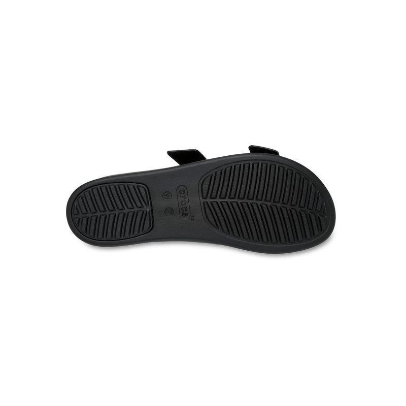 Sandalia Mujer Brooklyn Buckle Low Negro Crocs