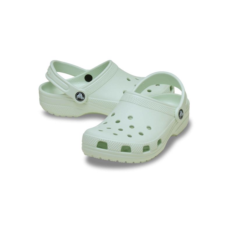 Zueco Niños Grandes Classic Clog Verde Crocs