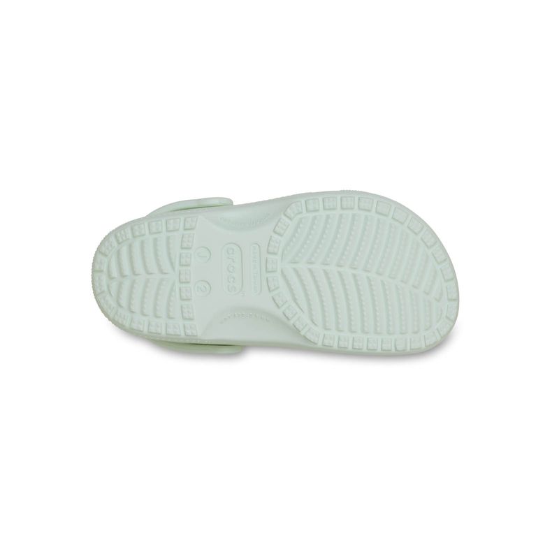 Zueco Niños Grandes Classic Clog Verde Crocs