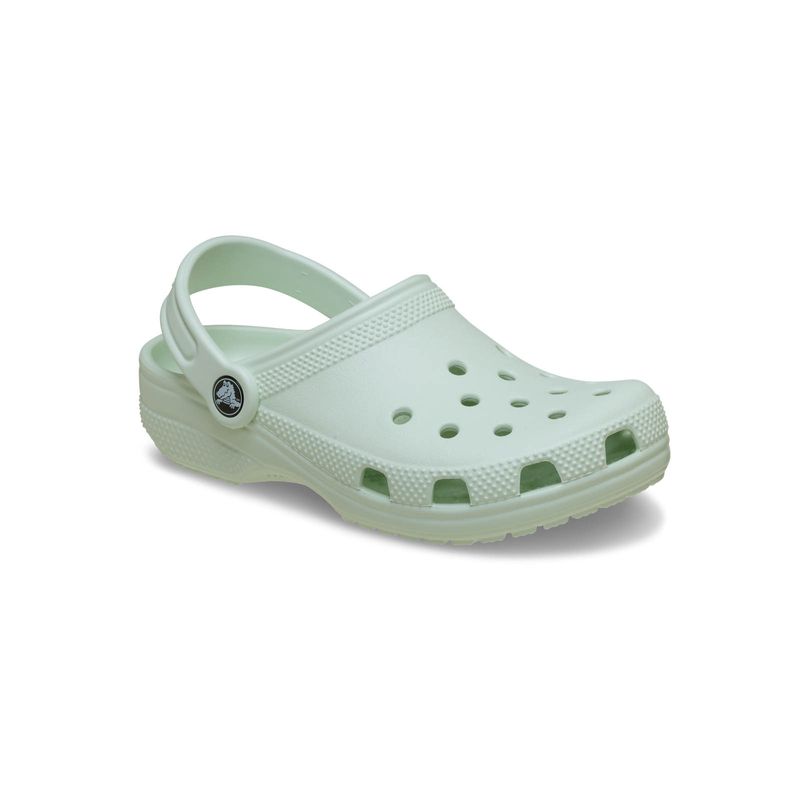 Zueco Niños Grandes Classic Clog Verde Crocs