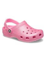 Zueco-Niños-Pequeños-Classic-Clog-Glitter-Rosa-Crocs
