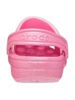 Zueco-Niños-Pequeños-Classic-Clog-Glitter-Rosa-Crocs