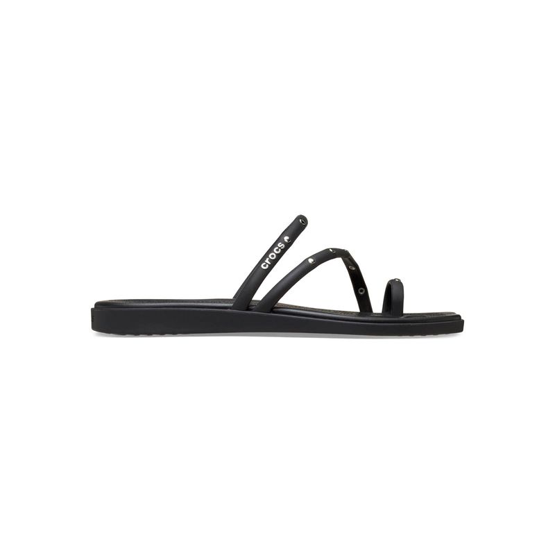 Sandalia Mujer Miami Toe Loop Sandal Negro Crocs