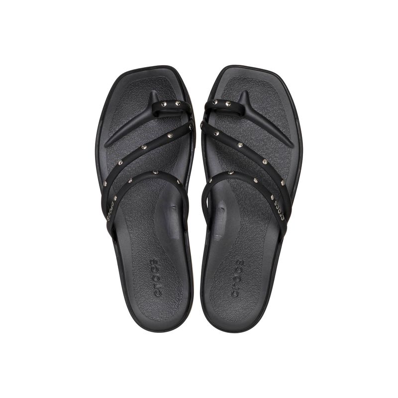 Sandalia Mujer Miami Toe Loop Sandal Negro Crocs