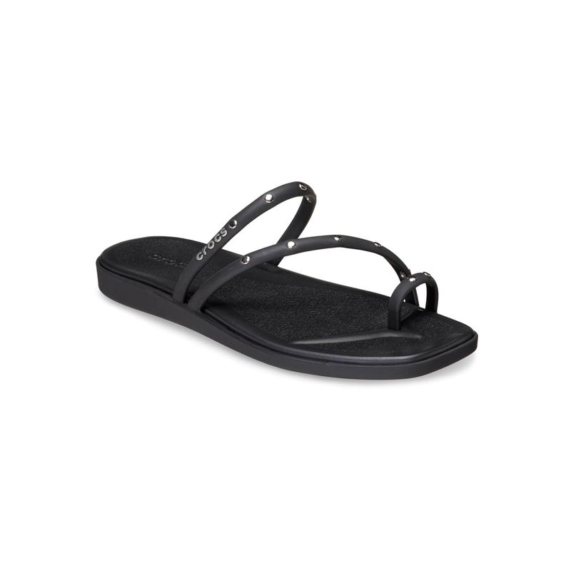 Sandalia Mujer Miami Toe Loop Sandal Negro Crocs