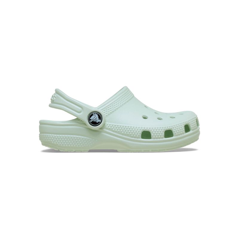 Zueco Niños Pequeños Classic Clog Verde Crocs