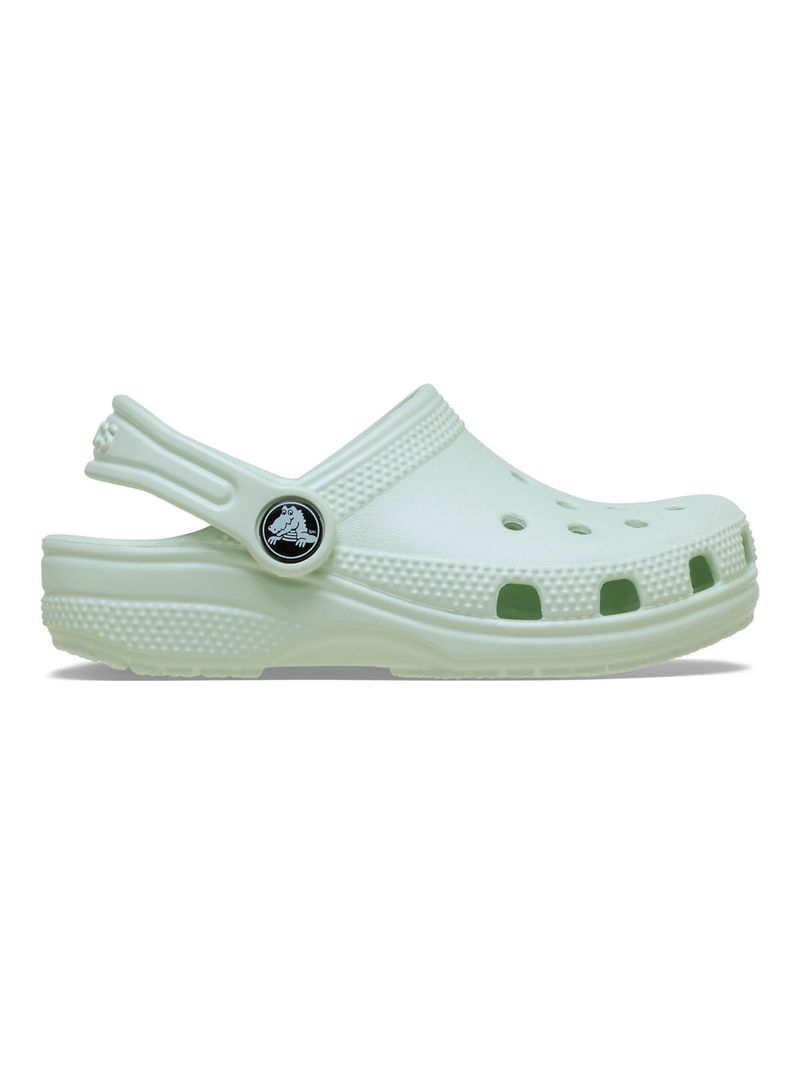 Zueco-Niños-Pequeños-Classic-Clog-Verde-Crocs