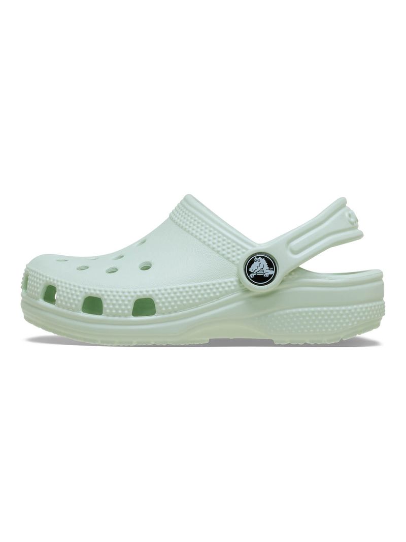 Zueco-Niños-Pequeños-Classic-Clog-Verde-Crocs