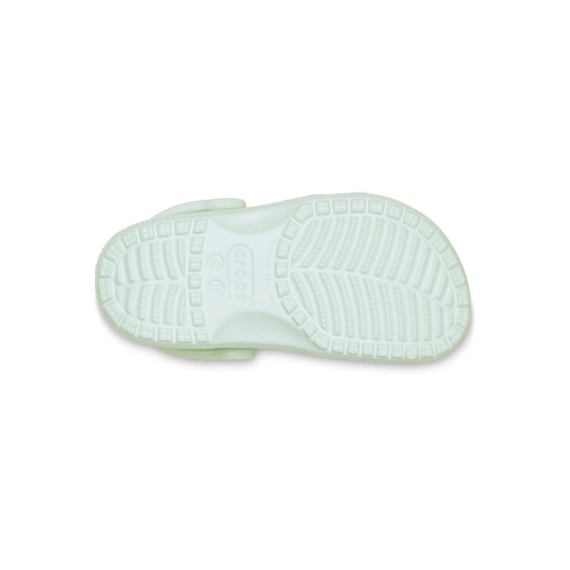 Zueco Niños Pequeños Classic Clog Verde Crocs