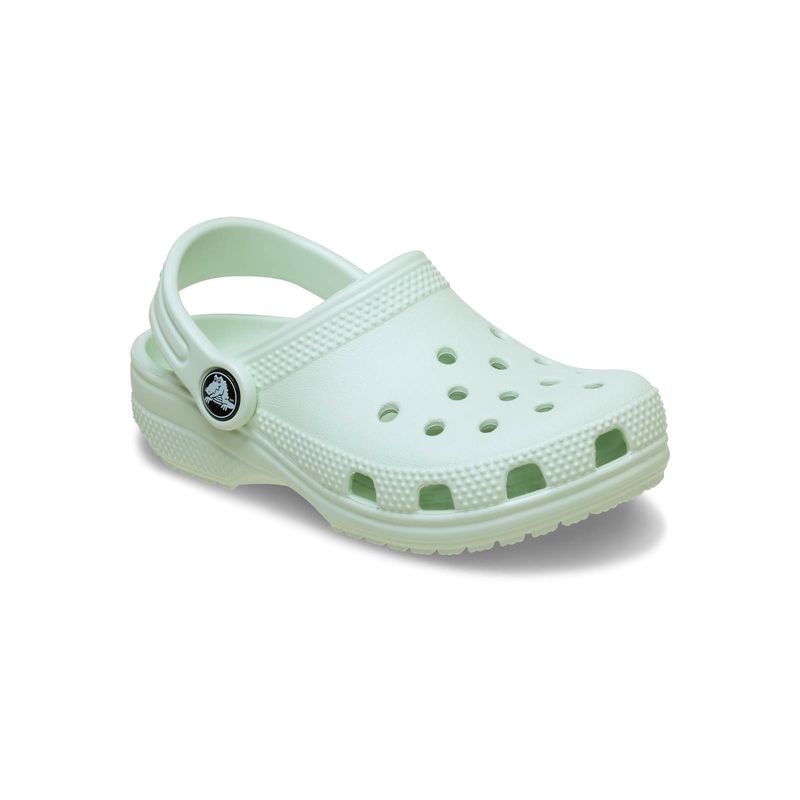 Zueco Niños Pequeños Classic Clog Verde Crocs