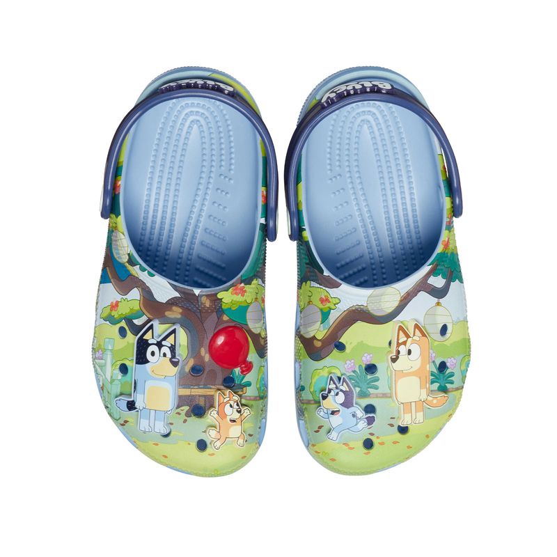 Zueco Niños Pequeños Classic Clog Bluey Crocs