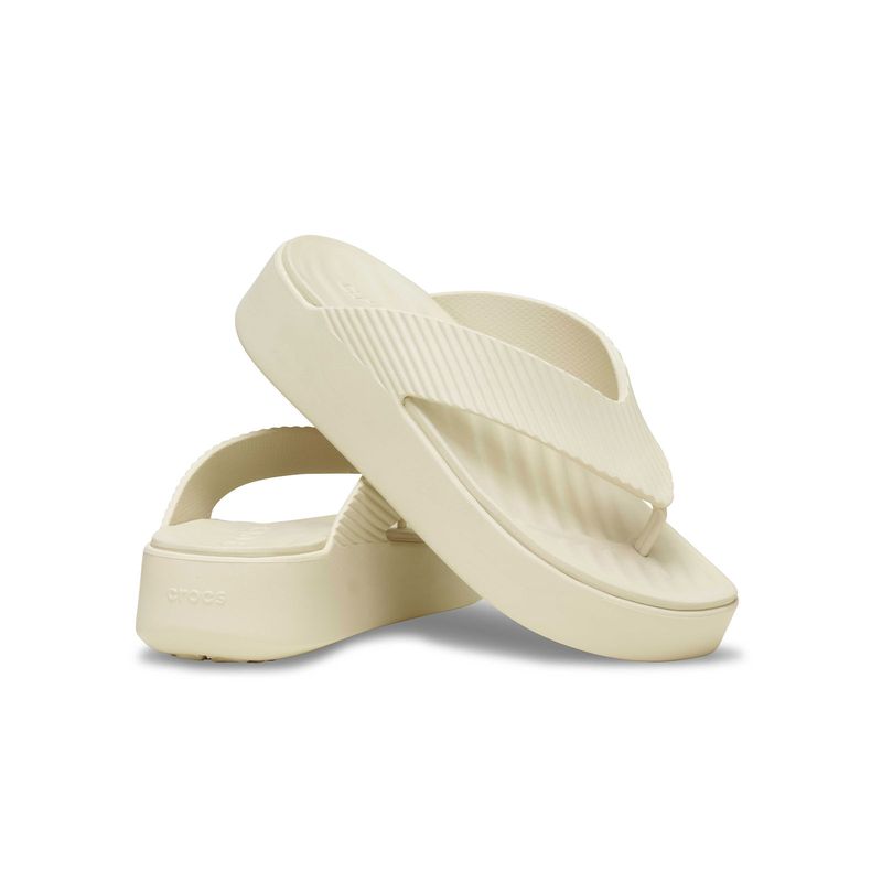 Sandalia Flip Mujer Getaway Platform Flip Blanco Crocs