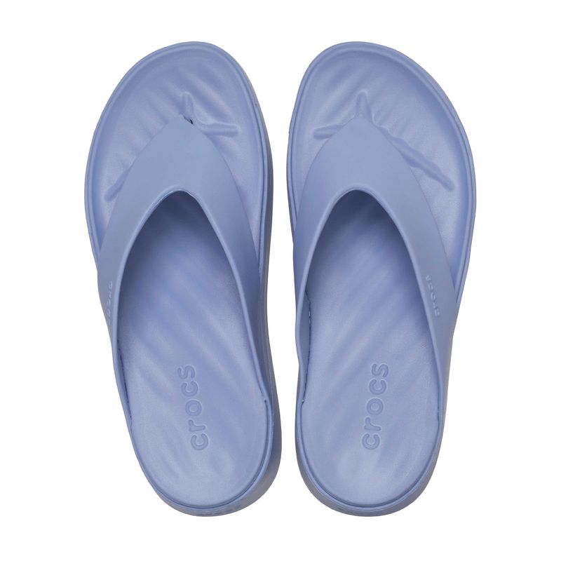 Sandalia Flip Mujer Getaway Platform Flip Azul Crocs