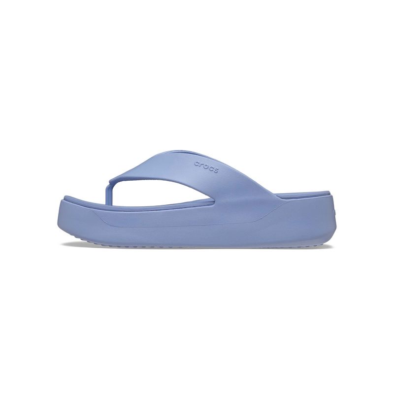 Sandalia Flip Mujer Getaway Platform Flip Azul Crocs
