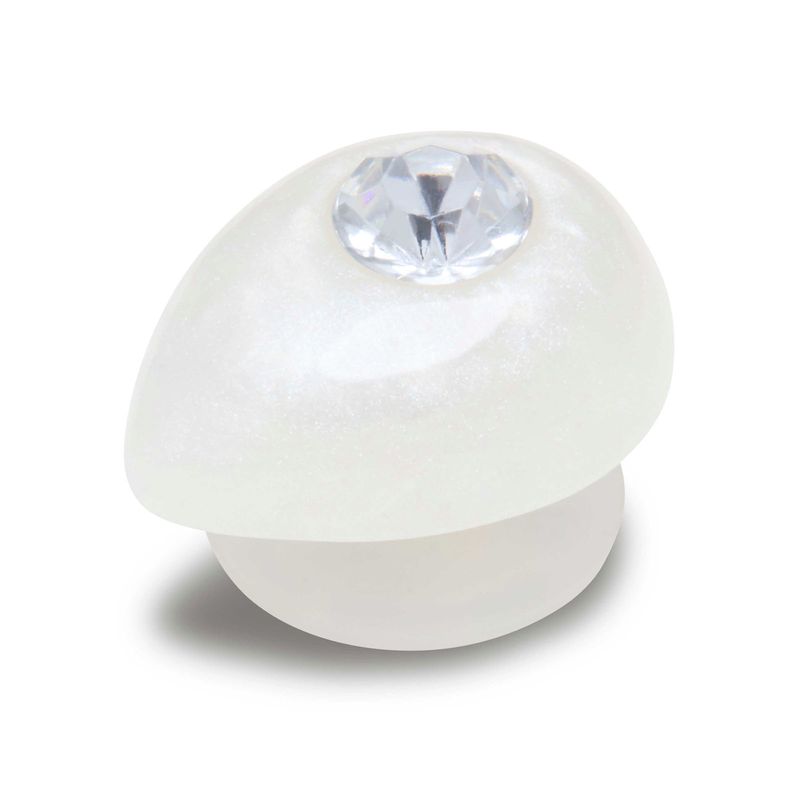 Jibbitz Diamante Simulado Abril Blanco Crocs