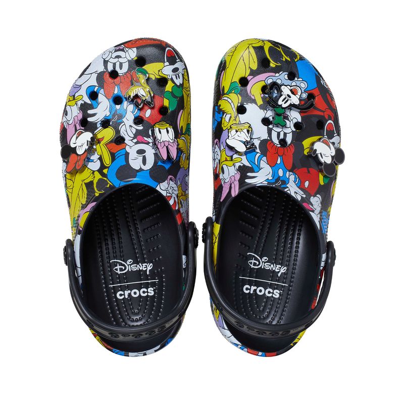 Zueco-Unisex-Classic-Clog-Mickey-Mouse-Print-Crocs