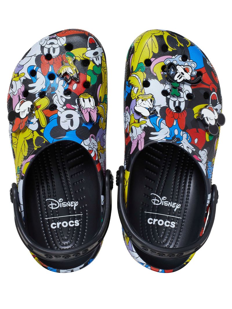 Zueco-Unisex-Classic-Clog-Mickey-Mouse-Print-Crocs