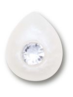 Jibbitz-Diamante-Simulado-Abril-Blanco-Crocs