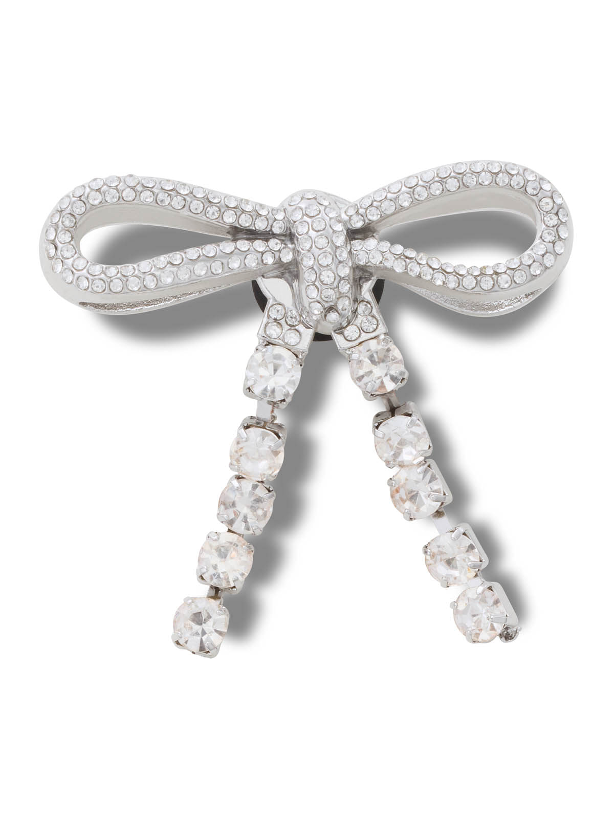 Jibbitz Lazo con Gema Plateada Plateado Crocs