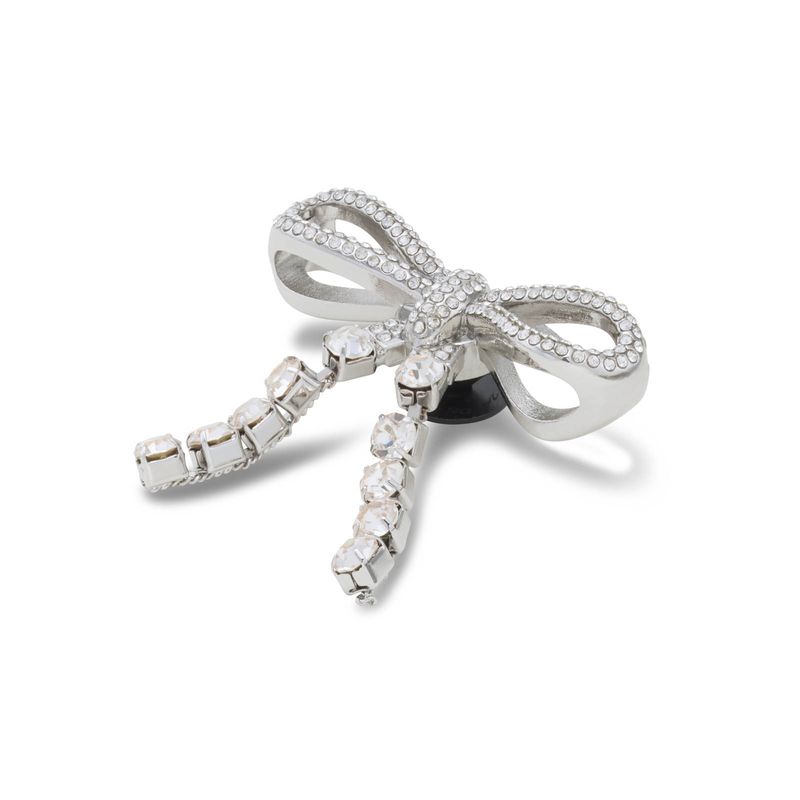 Jibbitz Lazo con Gema Plateada Plateado Crocs