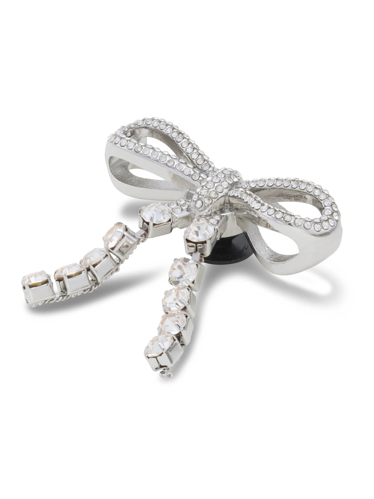 Jibbitz Lazo con Gema Plateada Plateado Crocs