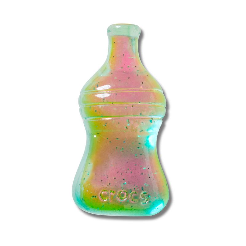 Jibbitz Botella de Gaseosa Jelly Rosado Crocs