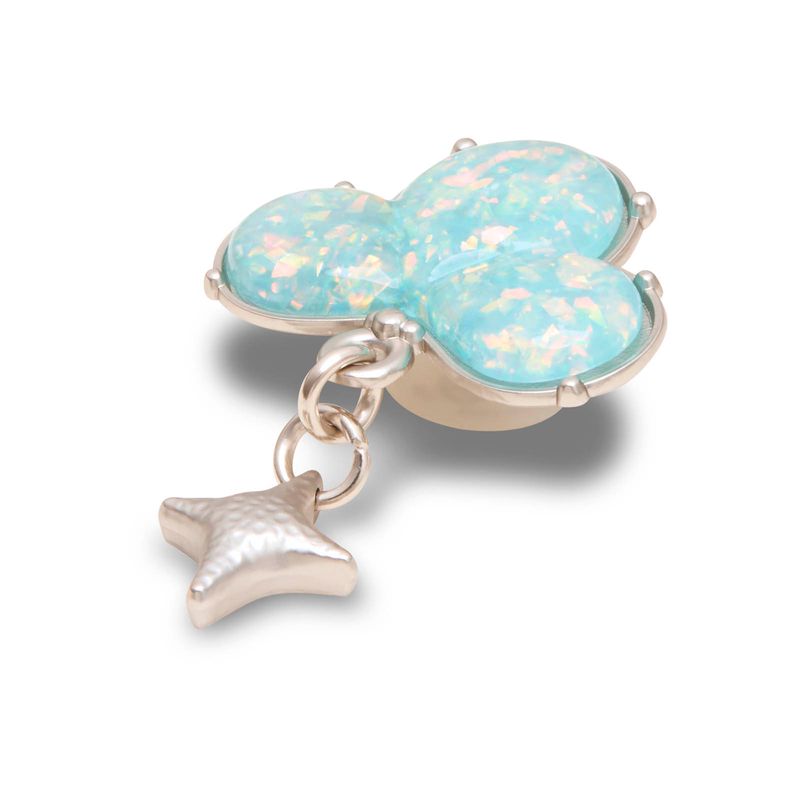 Jibbitz Dije Colgante Opalescente Meta Plateado Crocs