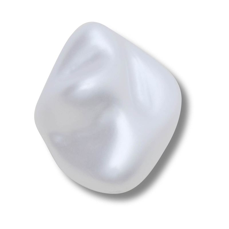 Jibbitz Perla Cuadrada Blanca Barroca Blanco Crocs