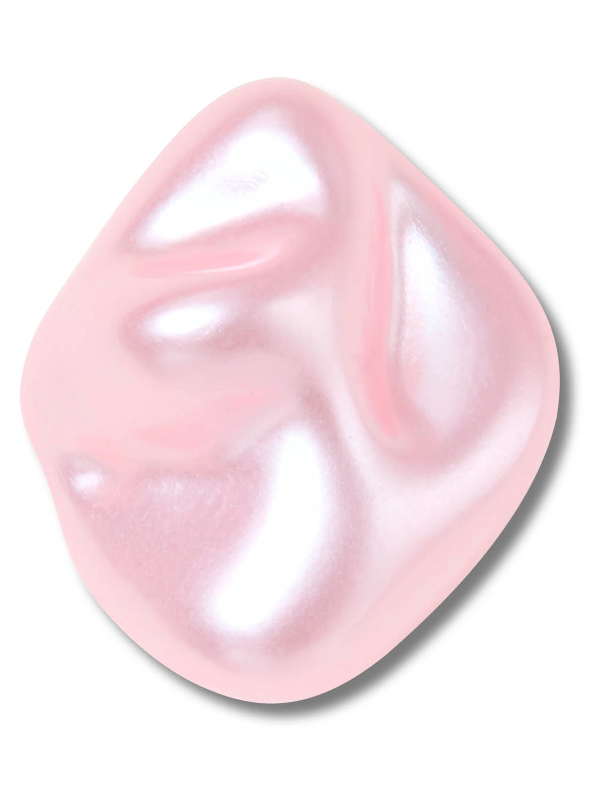 Jibbitz Perla Cuadrada Rosa Barroca Rosado Crocs