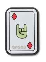 Jibbitz-Carta-Diamante-Rock-On-Blanco-Crocs