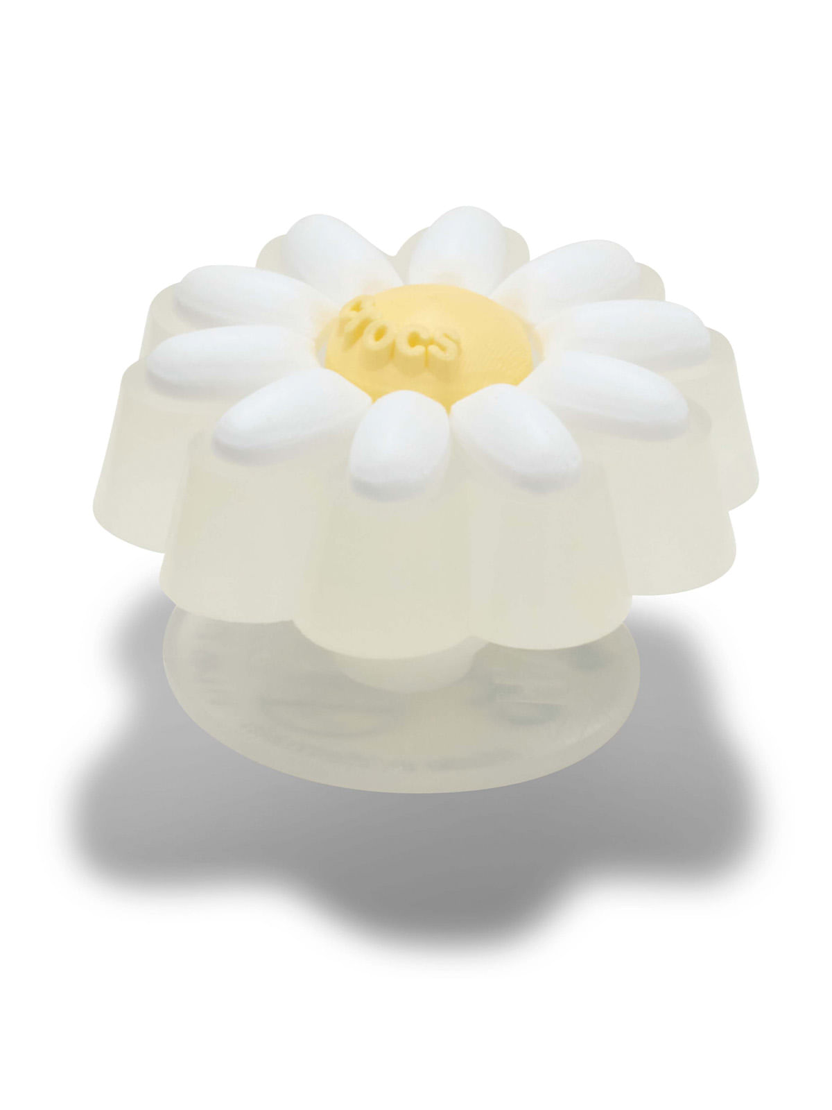 Jibbitz Flor Margarita Blanco Crocs