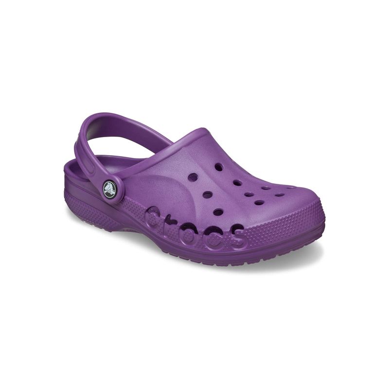 Zueco Unisex Baya Clog Morado Crocs