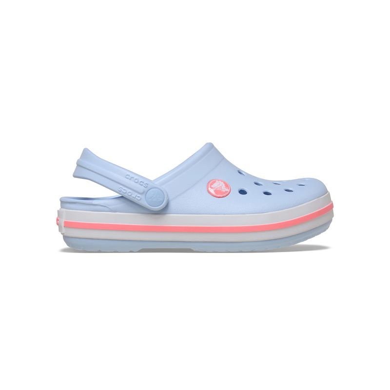 Zueco Niños Pequeños Crocband Clog T Celeste Crocs