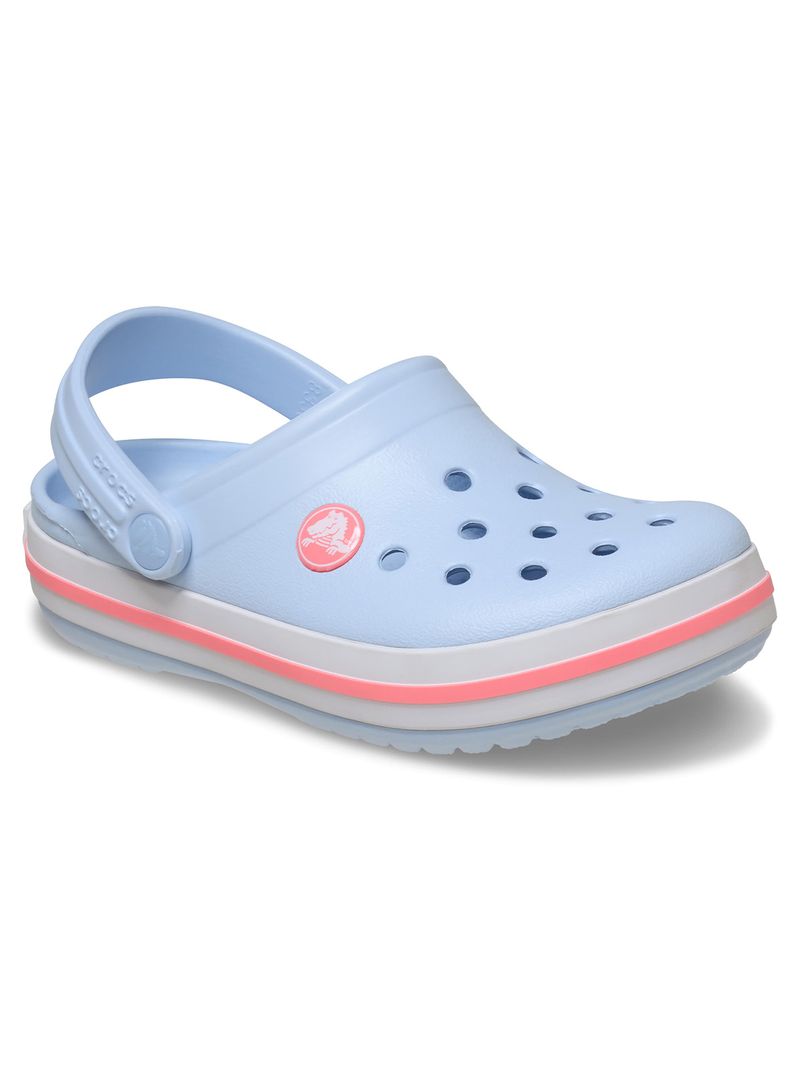 Zueco-Niños-Pequeños-Crocband-Clog-T-Celeste-Crocs