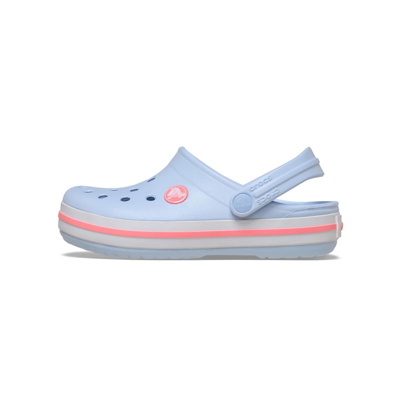 Zueco Niños Pequeños Crocband Clog T Celeste Crocs