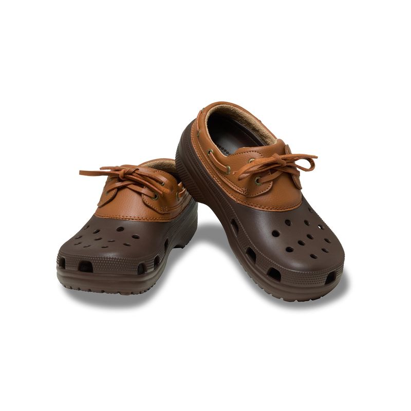 Zapato Unisex Classic Boat Shoe Café Crocs